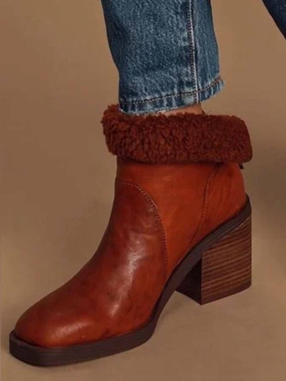 Kelsi Dagger Brooklyn for Anthropologie Westward Ankle Boots Size 6 1/2